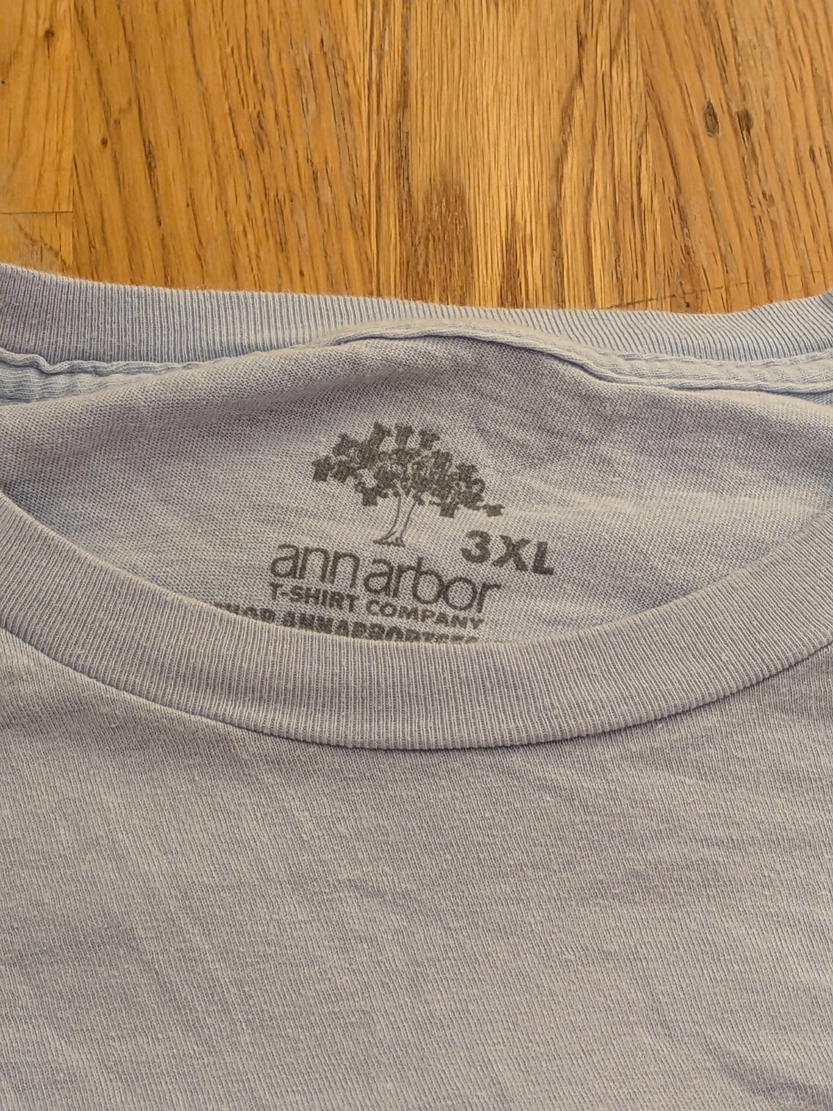 Ann Arbor T-Shirt Company Men’s 3XL Blue Patriotic Eagle Crew Neck Tee gallery