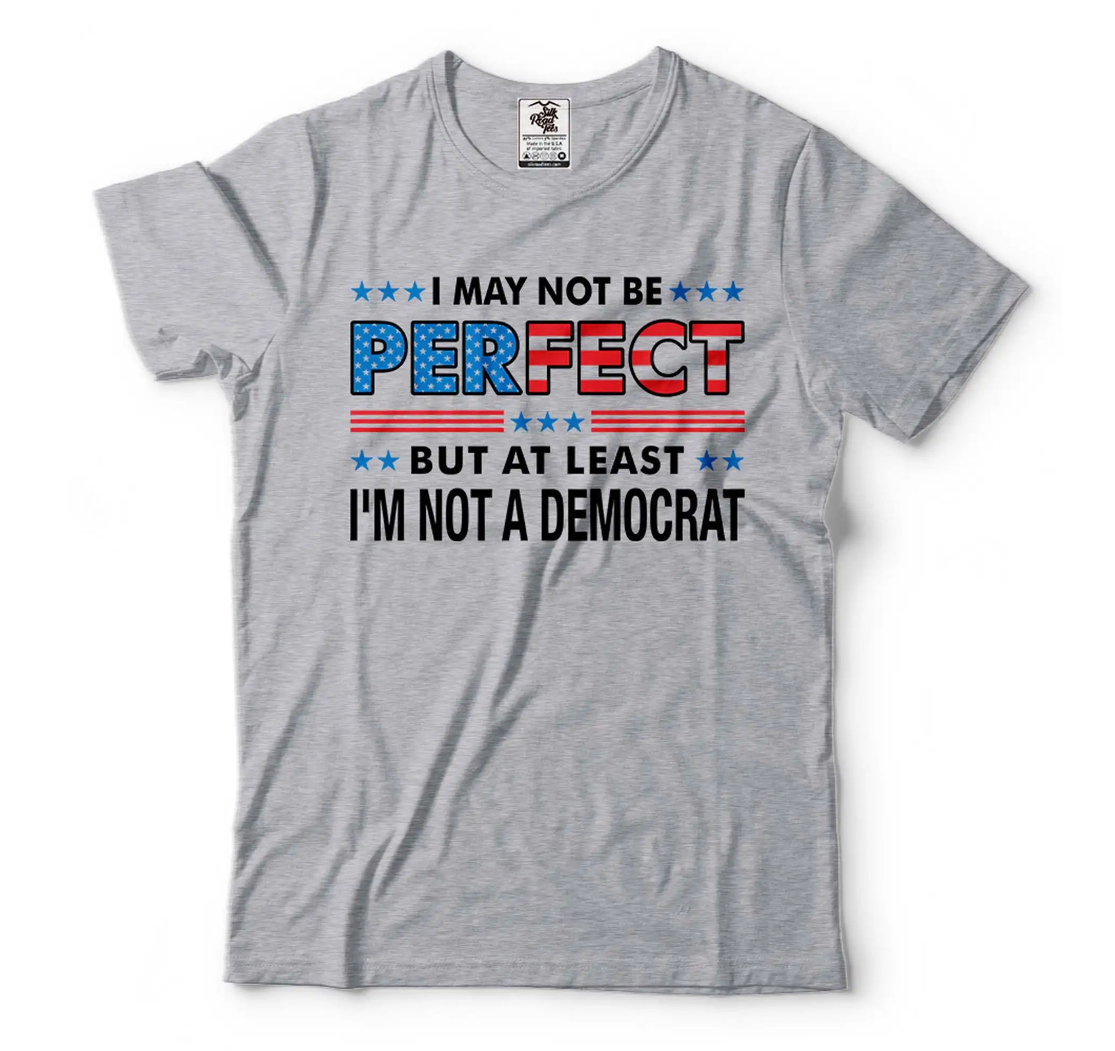 At Least I'm Not A Democrat Shirt Pro Trump 2024 Funny Anti Biden Republican Tee gallery