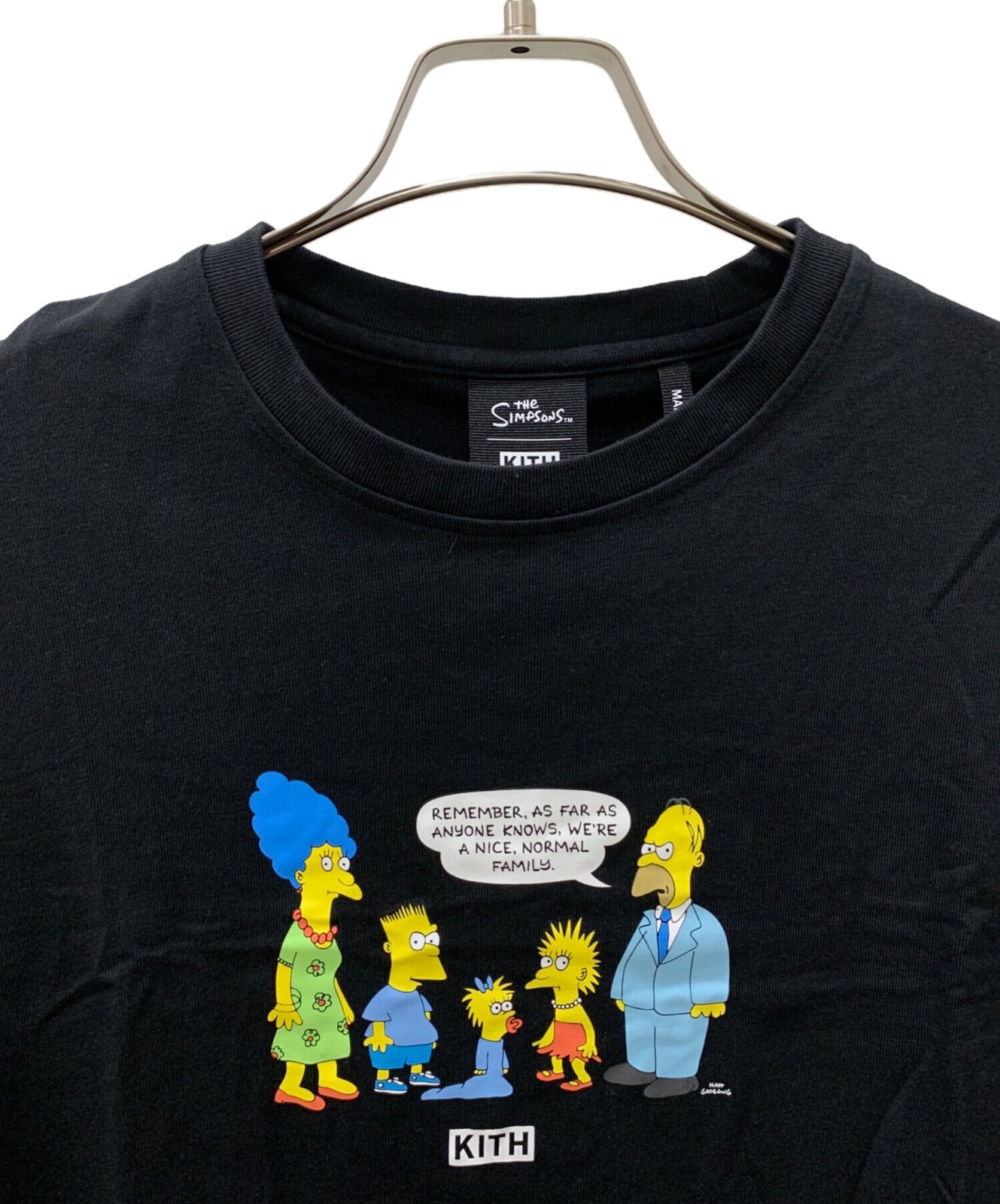 thesimpsons × KITH Short-sleeved cut and sew Size: M Black 21-071-060-0008-1-0 gallery