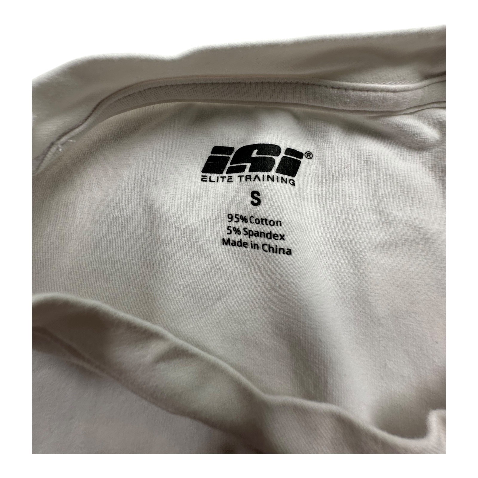 Elite Training White Graphic T Shirt Size S Cotton Spandex gallery