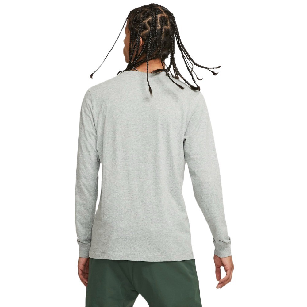 Nike Men's Long Sleeve Shirt Athletic Sportswear Swoosh Logo Sport Style T-Shirt gallery