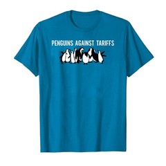 Penguins Against Tariffs Shirt – Funny Penguins Anti Tariffs Shirt 2D Full Size