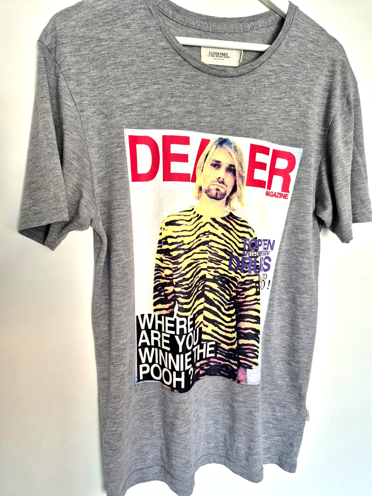 Kurt Cobain Nirvana T-Shirt by Eleven Paris Vintage Mens Shirt Womens Shirt XL gallery