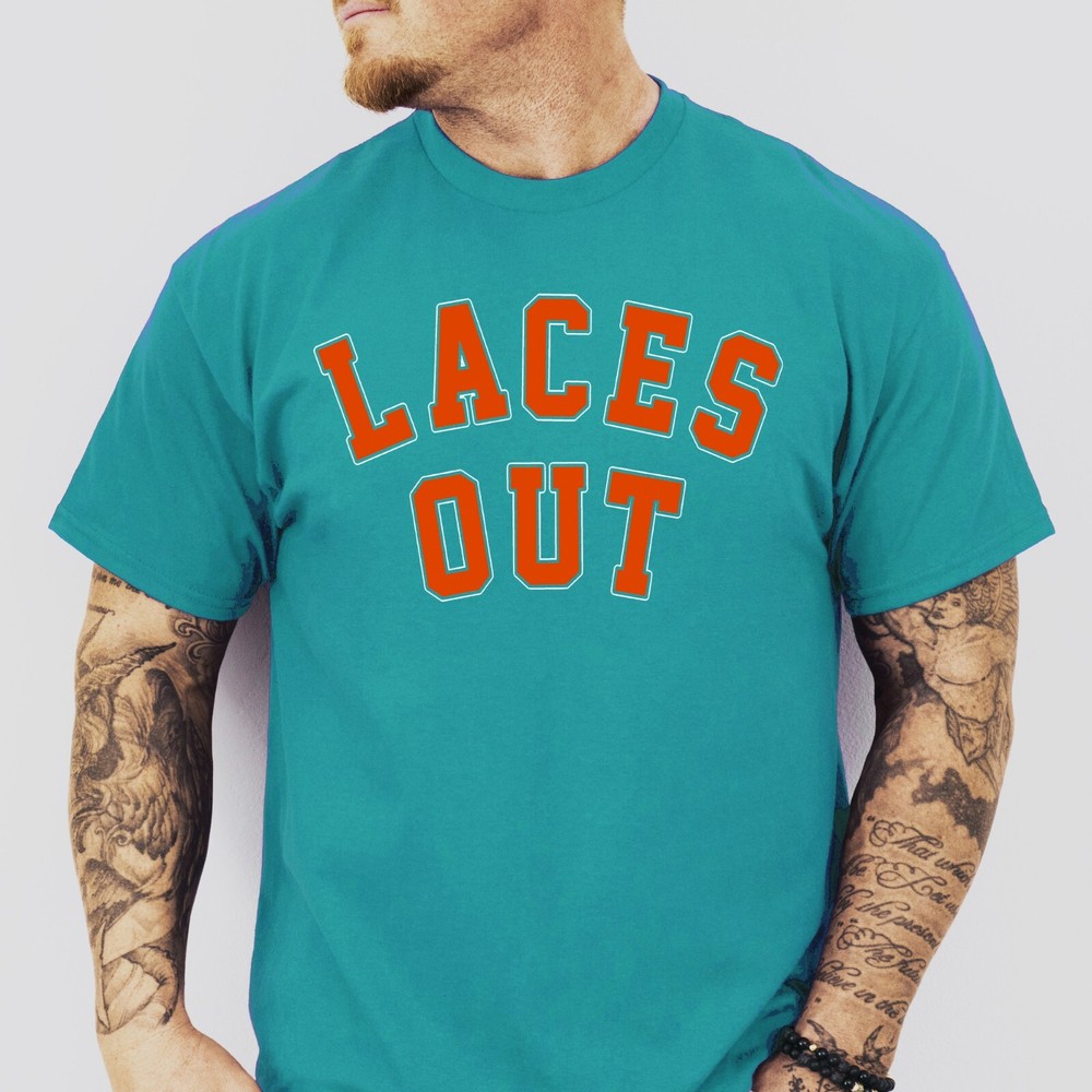 LACES OUT | Ace Ventura movie themed Soft Ring Spun Pre-Shrunk Cotton T-Shirt