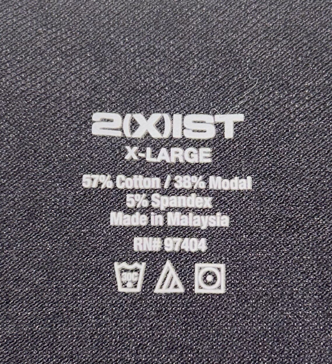 New - 2(x)ist Men's Blk Athletic Sleeveless Cotton/Modal/Spandex Tank Top, XL gallery