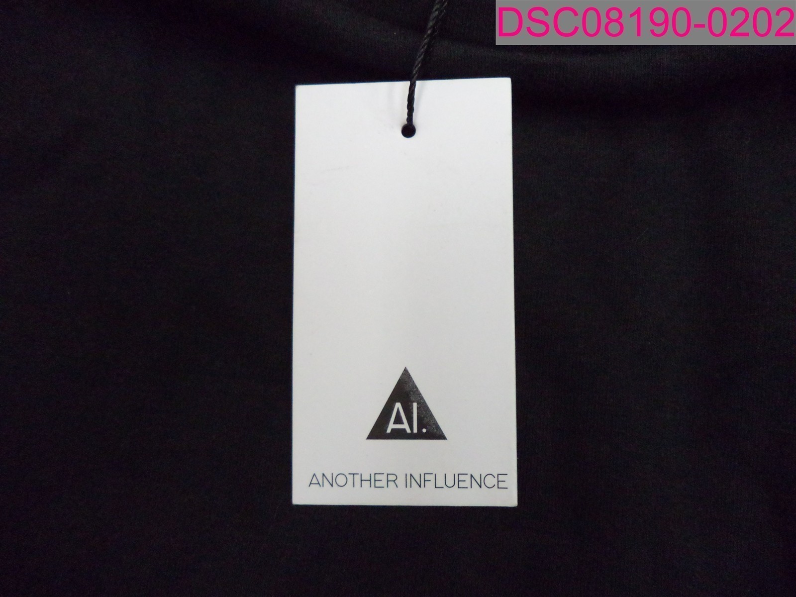 Another Influence High Neck Long Sleeve Shirt Top Black Men's Medium MTO2486 gallery