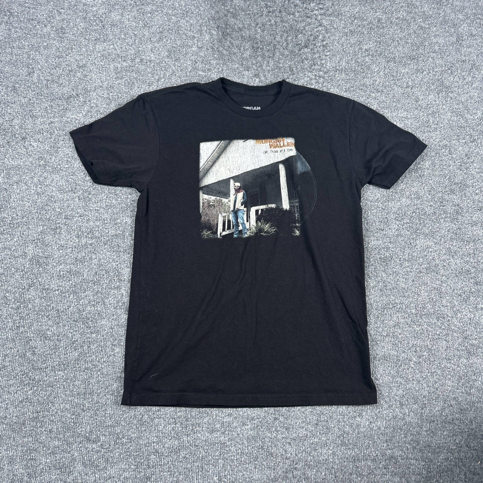Morgan Wallen Shirt Mens Large Black One Thing At A Time Album Country Music Tee gallery