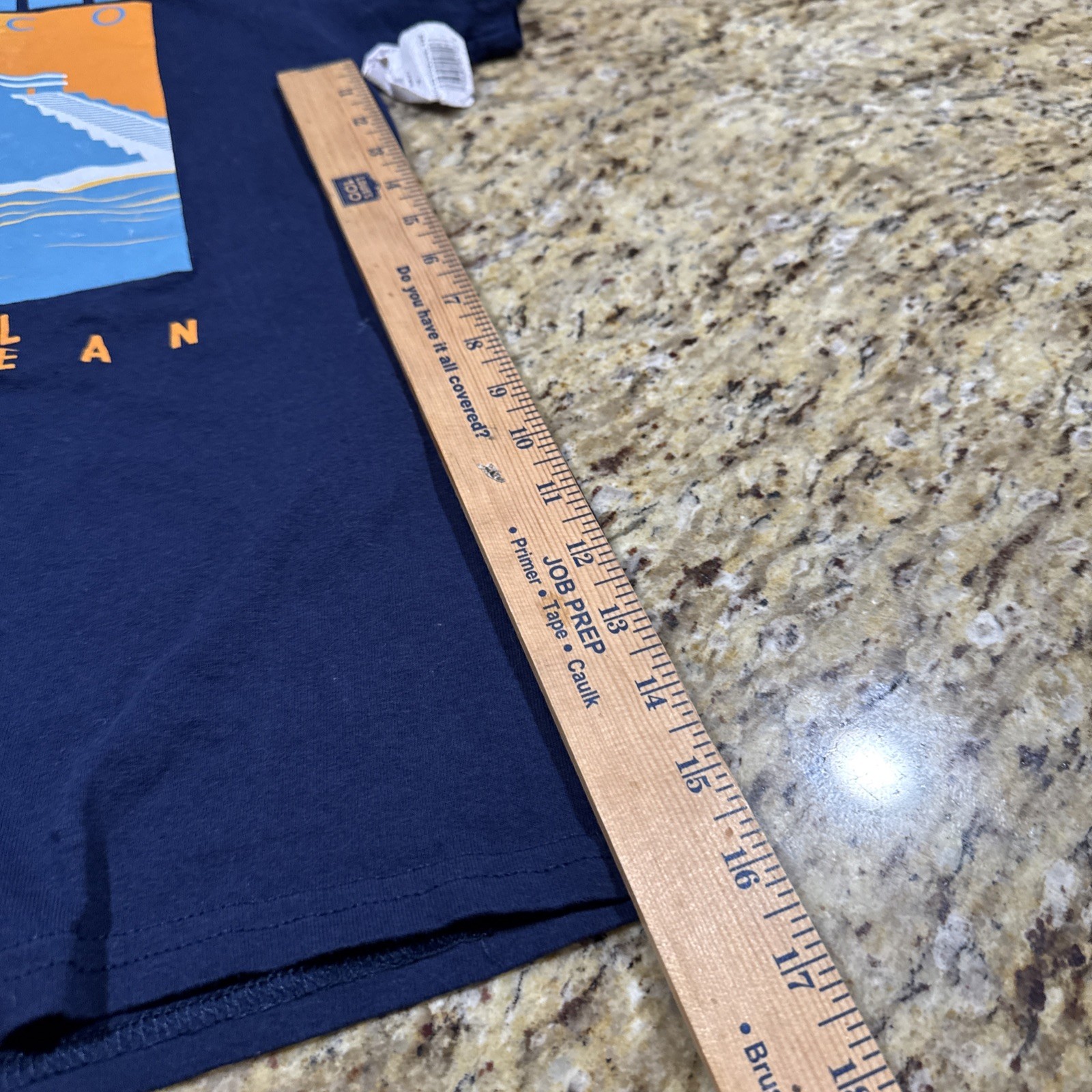 Cozumel Shirt Adult Medium, Blue Cozumel Mexico Short Sleeve Pullover NWT Cpix gallery