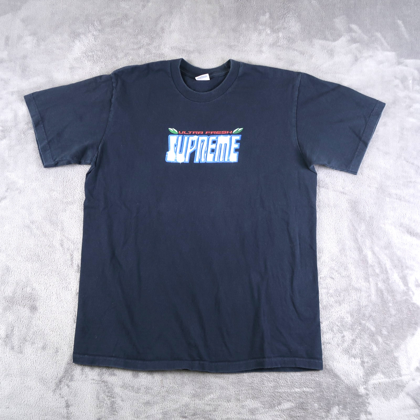 Supreme Ultra Fresh Tee Streetwear T-Shirt Blue Men’s Size M Medium Made In USA gallery