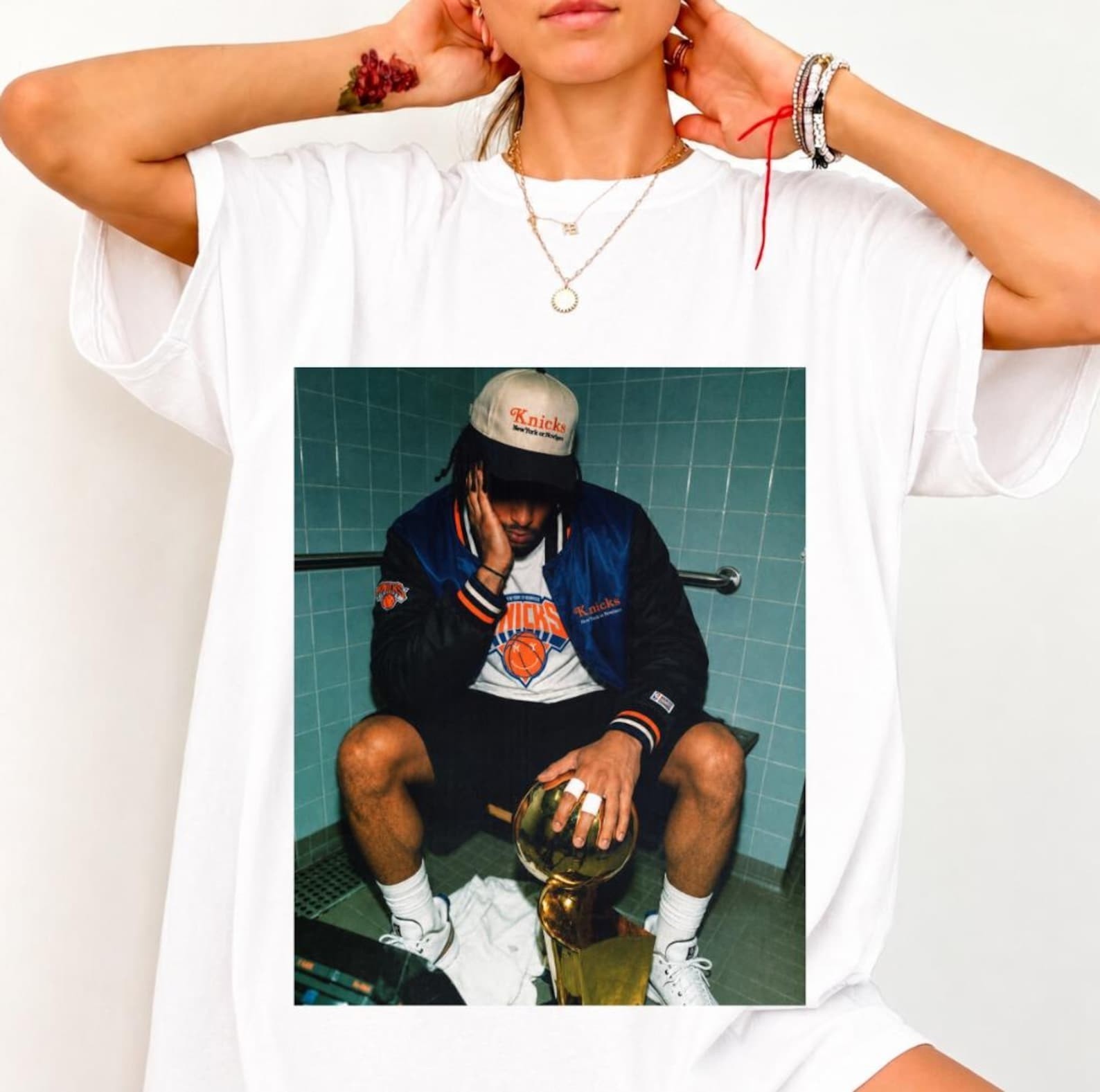 Jalen Brunson 90s Basketball Graphic Tee, 2026 Finals Championship T-Shirt gallery