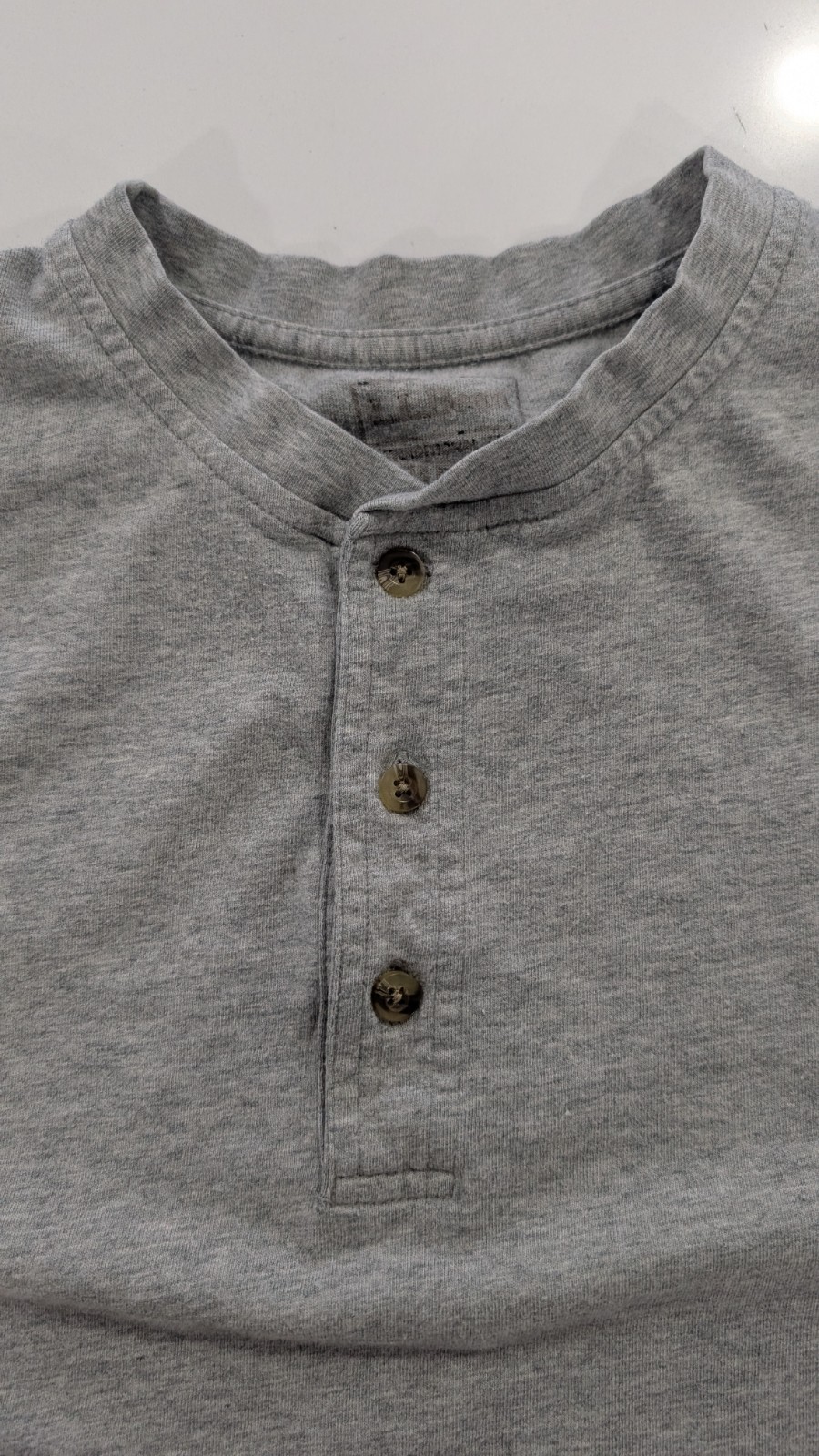 L.L. Bean Men’s Unshrinkable Jersey Henley Long Sleeve Traditional Fit Medium gallery