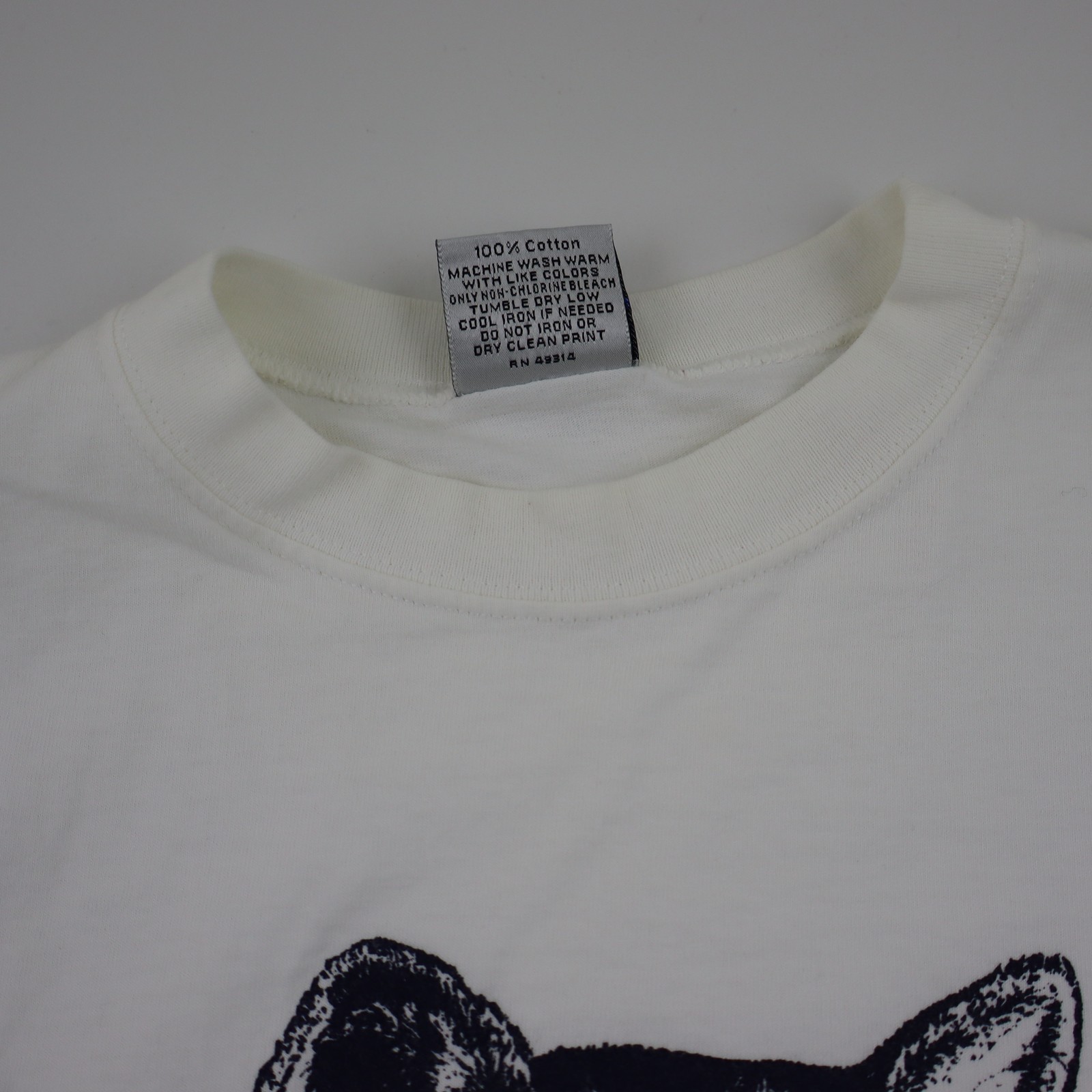 Vintage Brigham Young Cougars BYU T Shirt Mens Large USA Made Tee NCAA College gallery