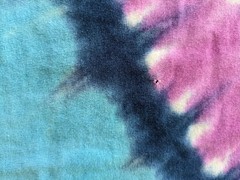 Grateful Dead Liquid Blue 1965 1995 TieDye T‑Shirt XXL Vintage Roses Skull