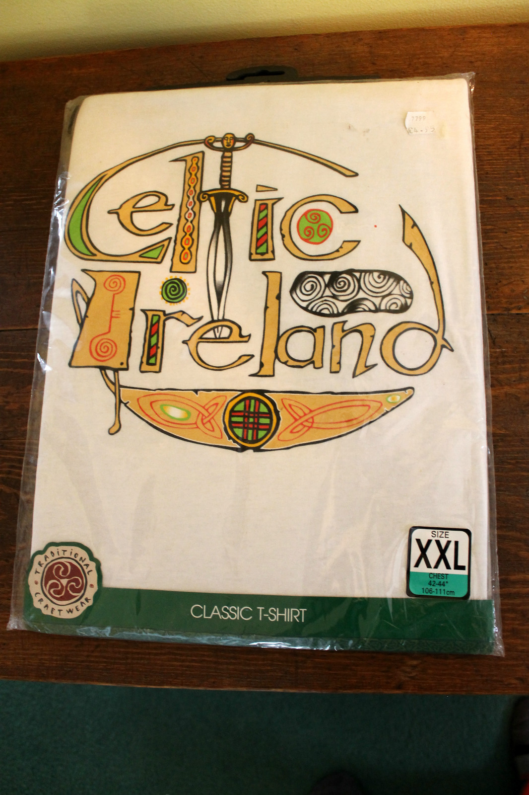 Irish Celtic Ireland T Shirt NIP By Traditional Craftwear XXL 6 Free Coasters gallery