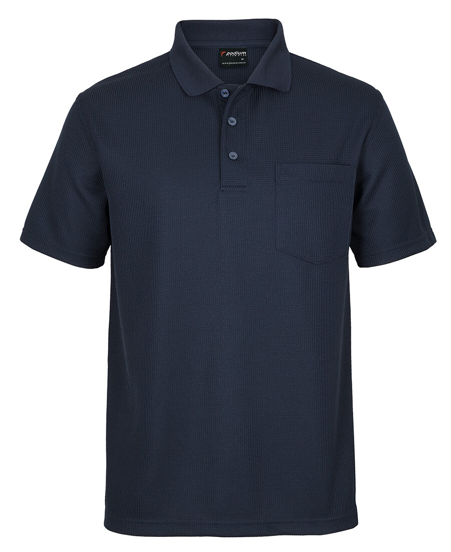 Jb's wear Podium Textured Waffle Pocket Polo With Cool Moisture Wicking Fabric gallery