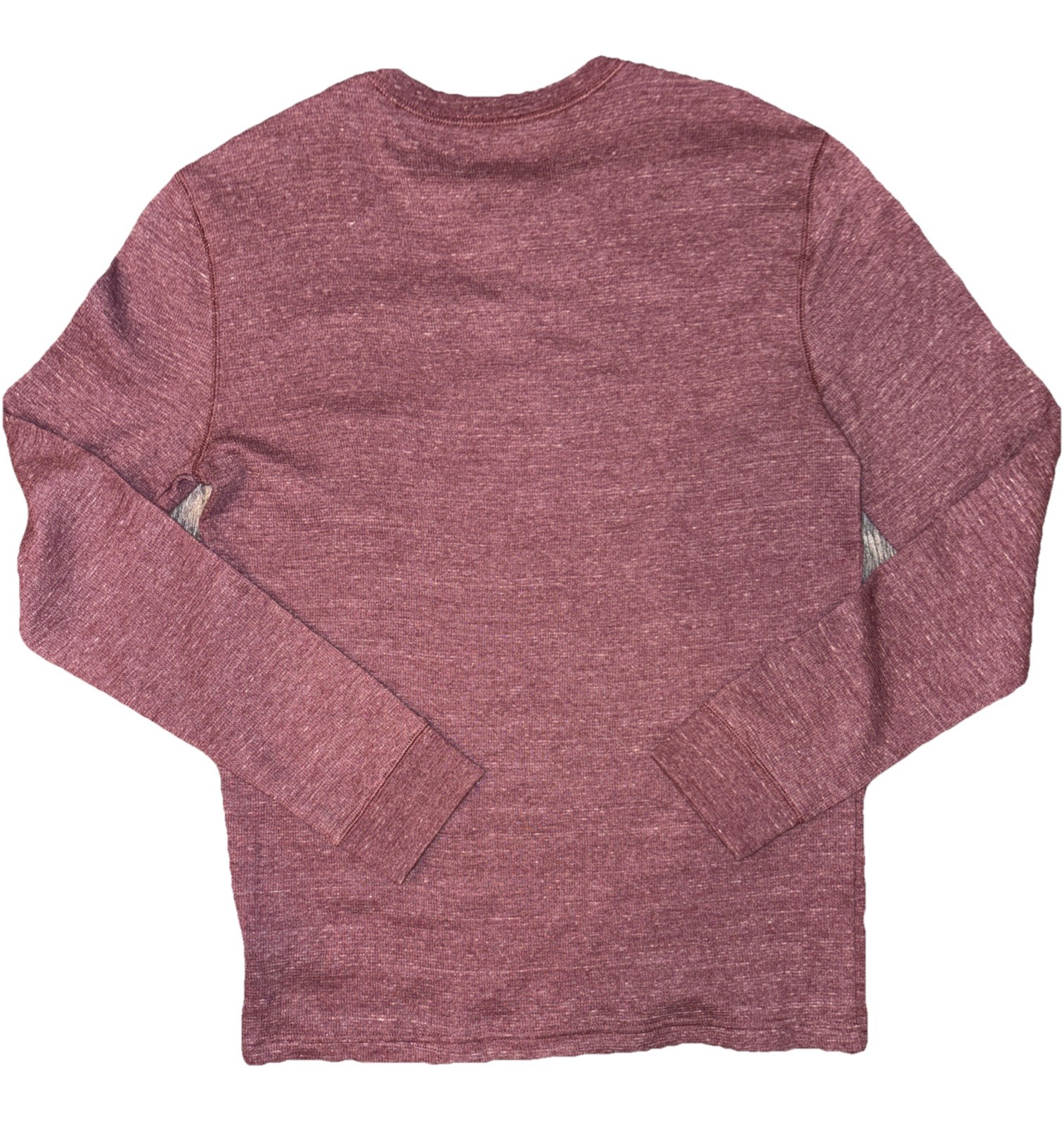 Sonoma Thermal Henley Shirt Men M Maroon Extra Soft Cotton Stretch Warm Gift NWT gallery