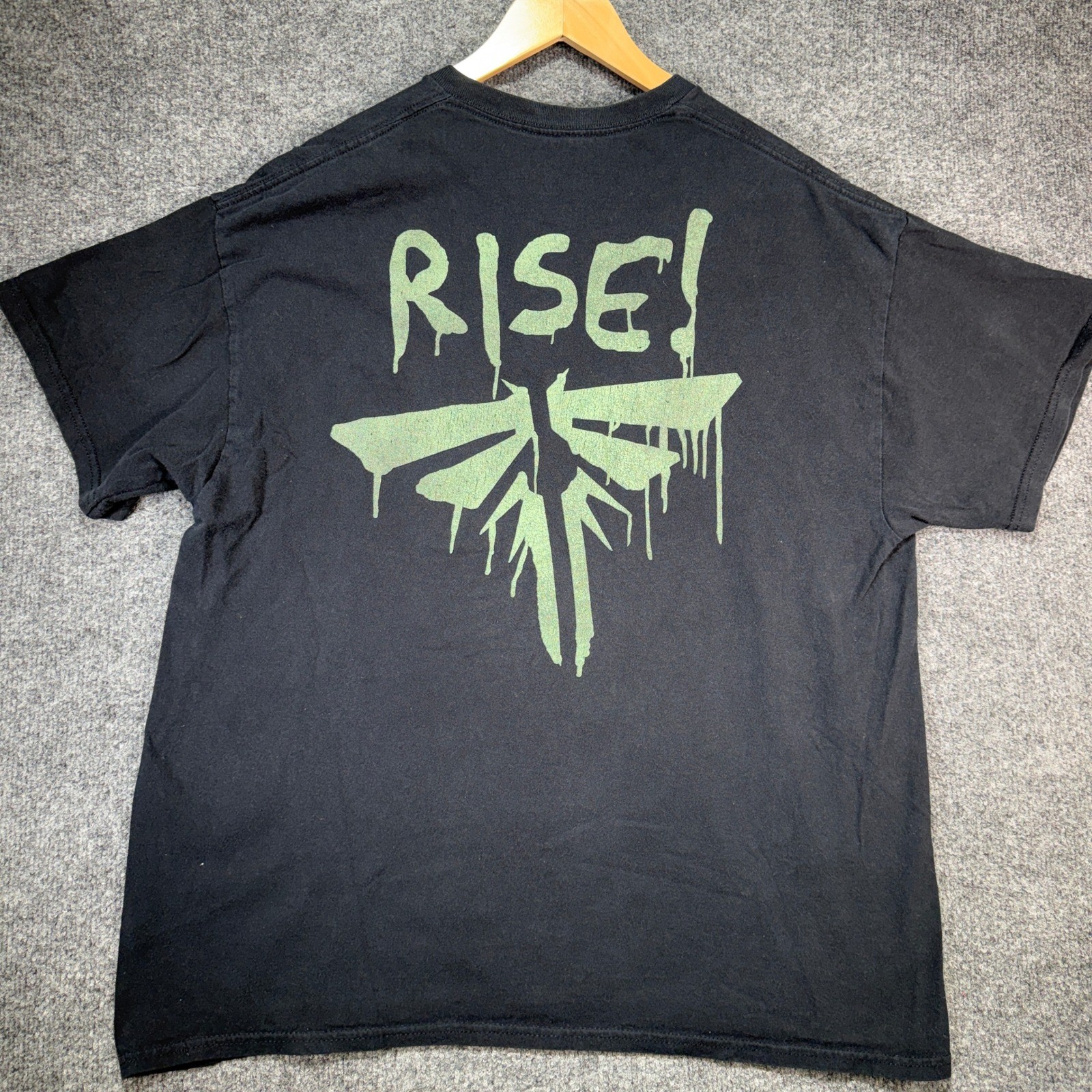 Ripple Junction The Last of Us T-Shirt Men XL Black Look For The Light Fireflies gallery