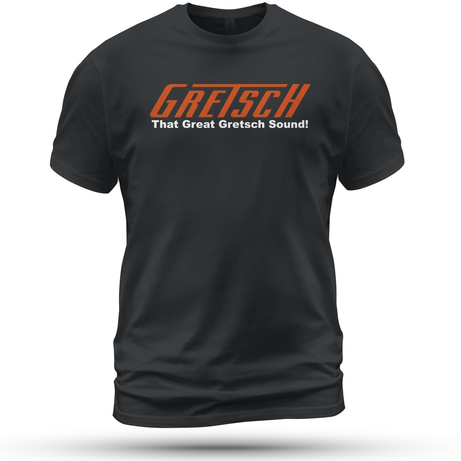 Gretsch Guitars Logo T-Shirt Funny Size S-5XL Made in USA