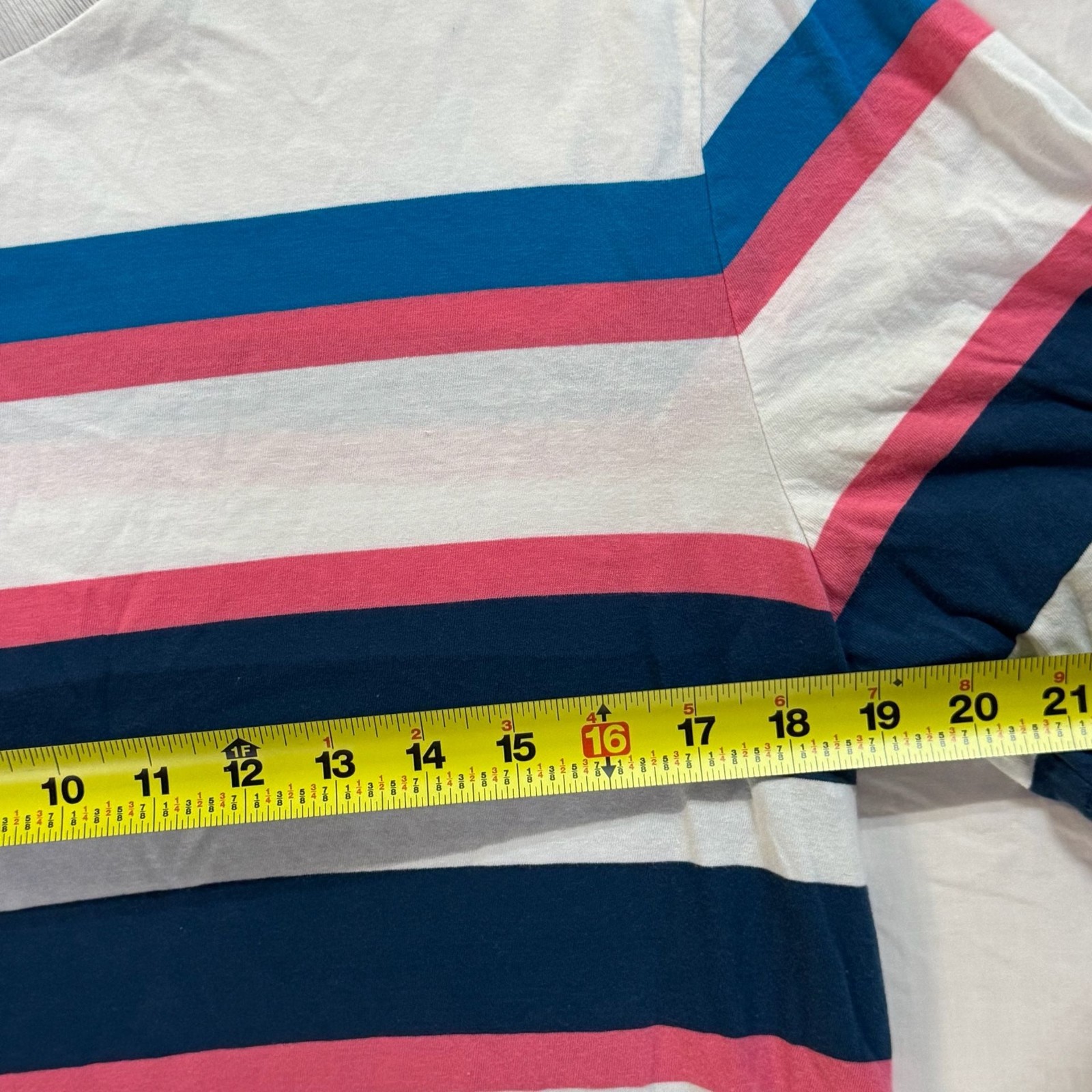 Tommy Hilfiger Multi-Color Horizontal Striped Crewneck T-Shirt gallery