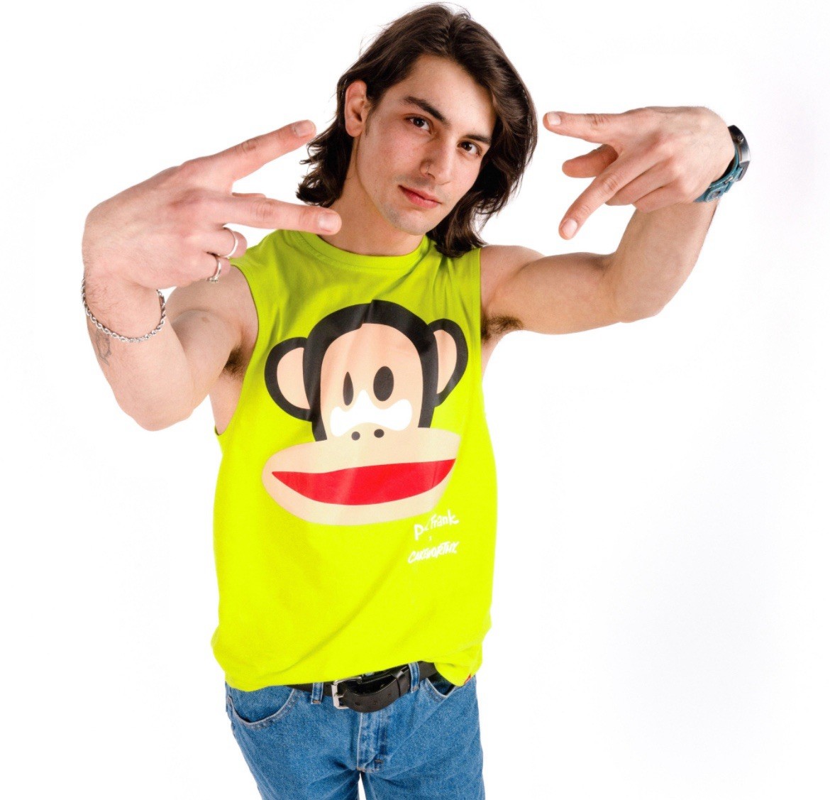 Cakeworthy X Paul Frank Julius Sunscreen Tank Unisex Size XL gallery