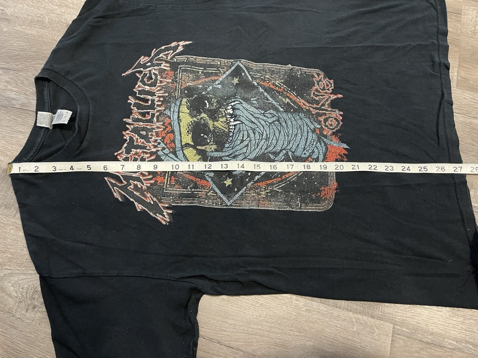 Metallica One Shirt. Preowned Size Large. Good Condition. gallery