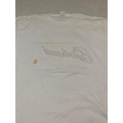 Marithe Francois Girbaud Mens Paisley Script Logo T-Shirt White XXL HV9328