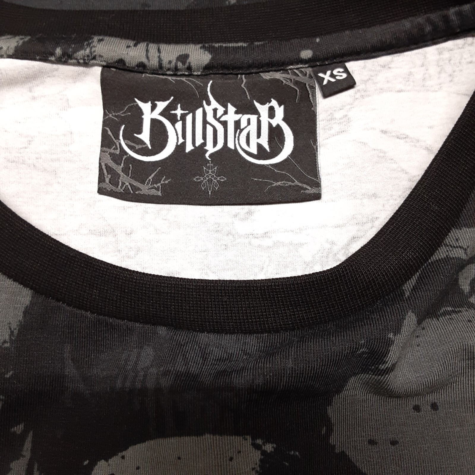 Killstar Mens Tzompantli T ShirtSz.XS/Black/Green/Skulls/Baphomet/Unisex gallery