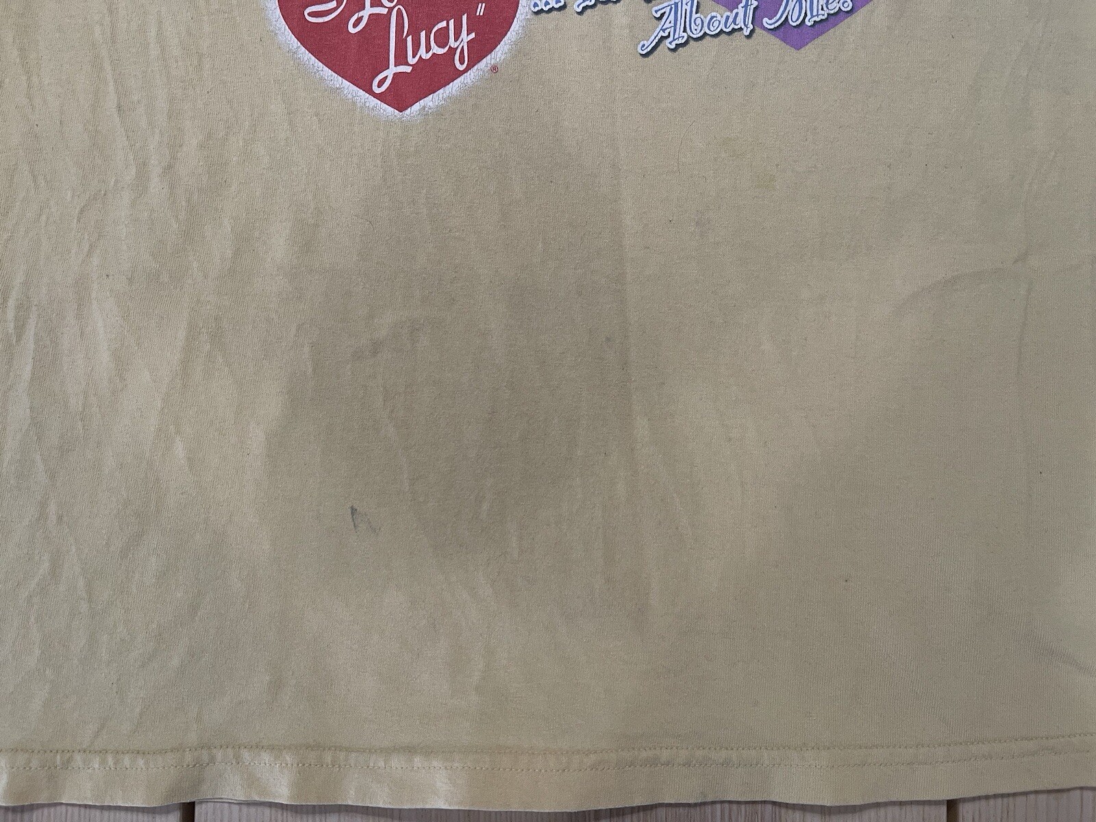 Vintage Y2K I Love Lucy “Best Friends” TV Show Shirt Large Bin 1 gallery