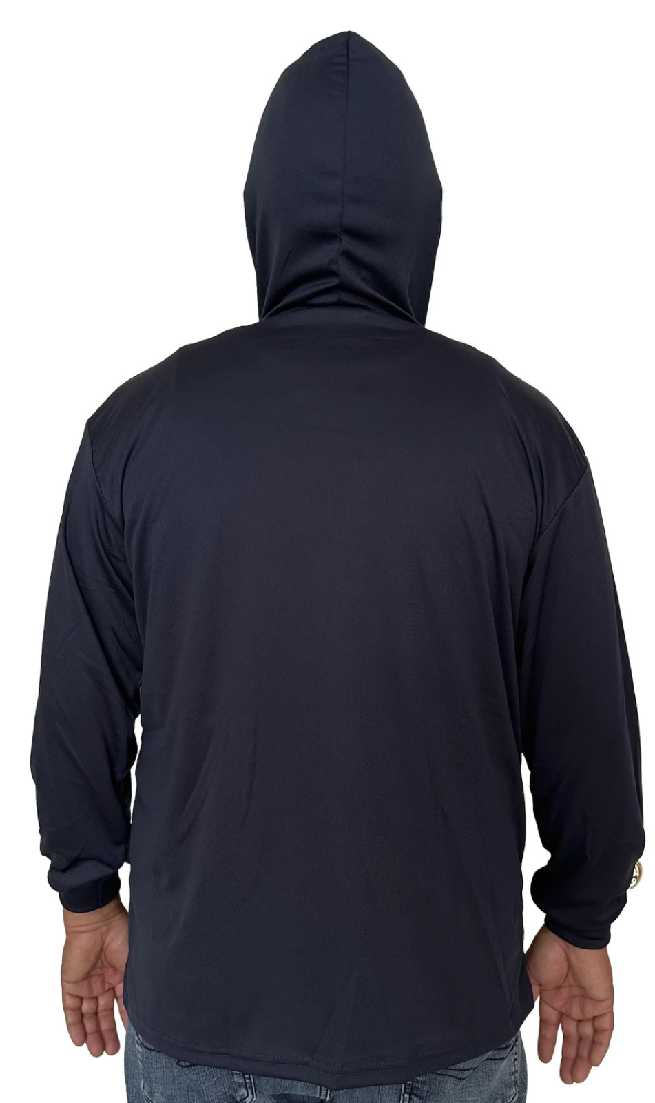 Hoodie Navy High Visibility Shirt / Air Cooling Flow w/ UV Protection gallery