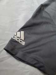 Adidas men 2020 the future is clear graphic tshirt grey Small polyester