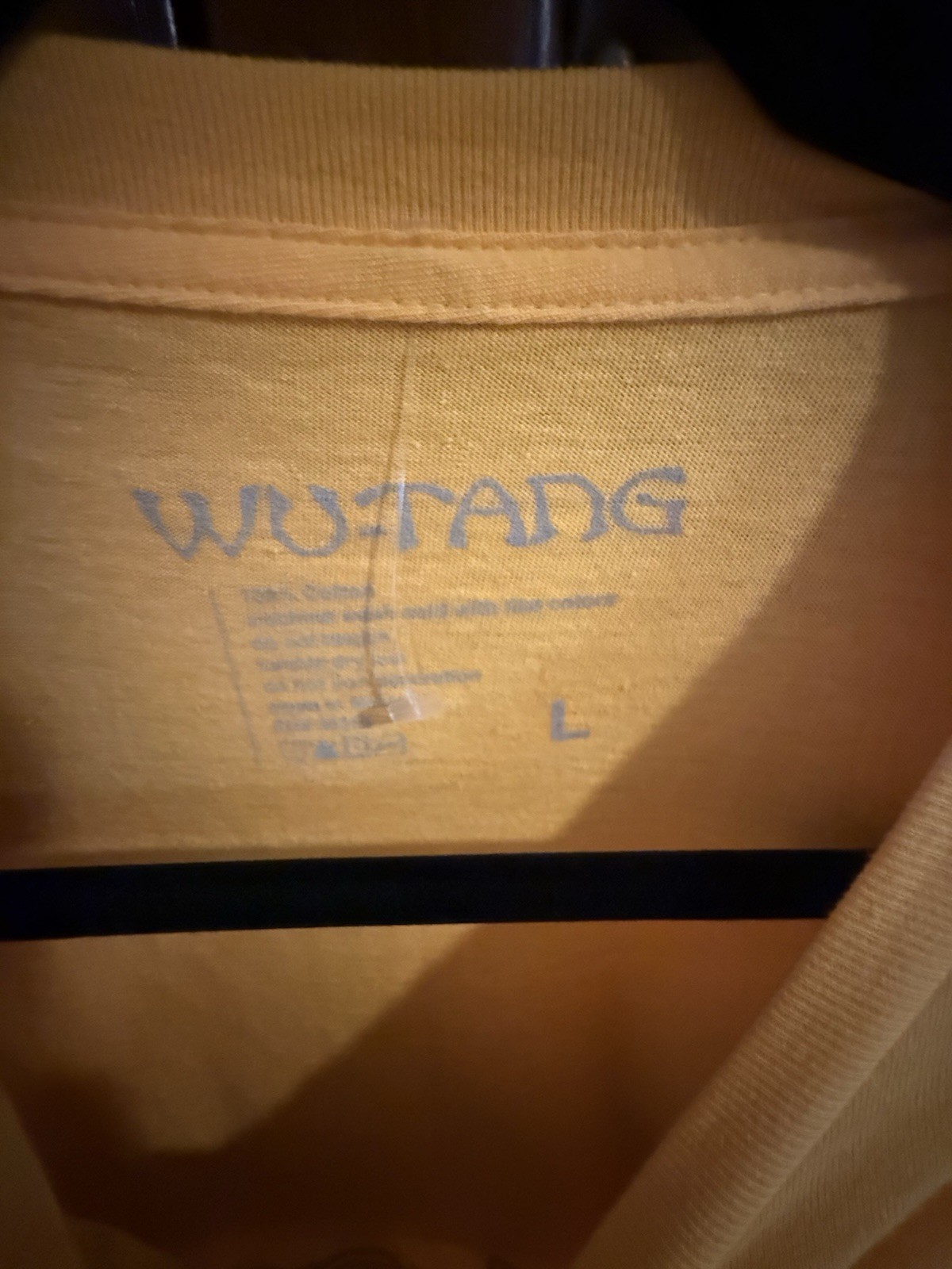 Brand new without tags Yellow Wu-Tang Clan Logo graphic tee #raptee #hiphop gallery