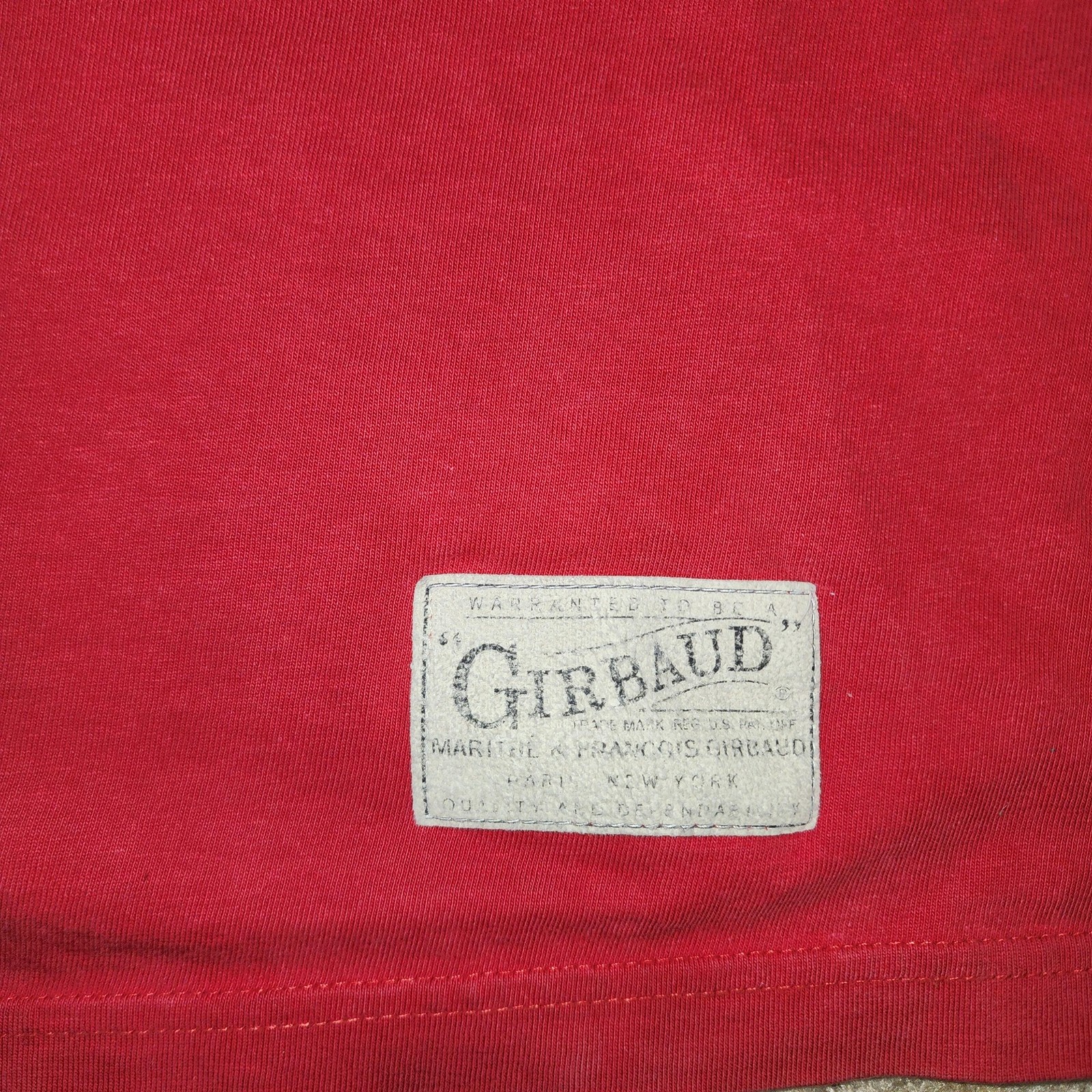 Marithe Francois Girbaud Shirt Mens XL Red Graphic Paris NYC Streetwear Tee gallery