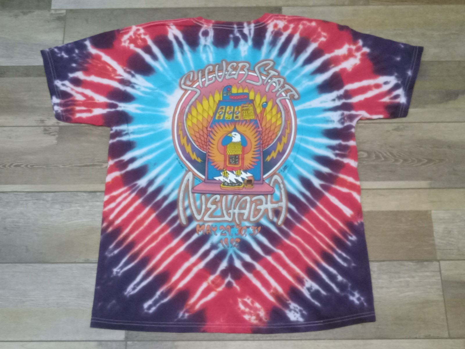 Grateful Dead Silver State Las Vegas M, L, XL, 2XL Tie Dye T-Shirt gallery