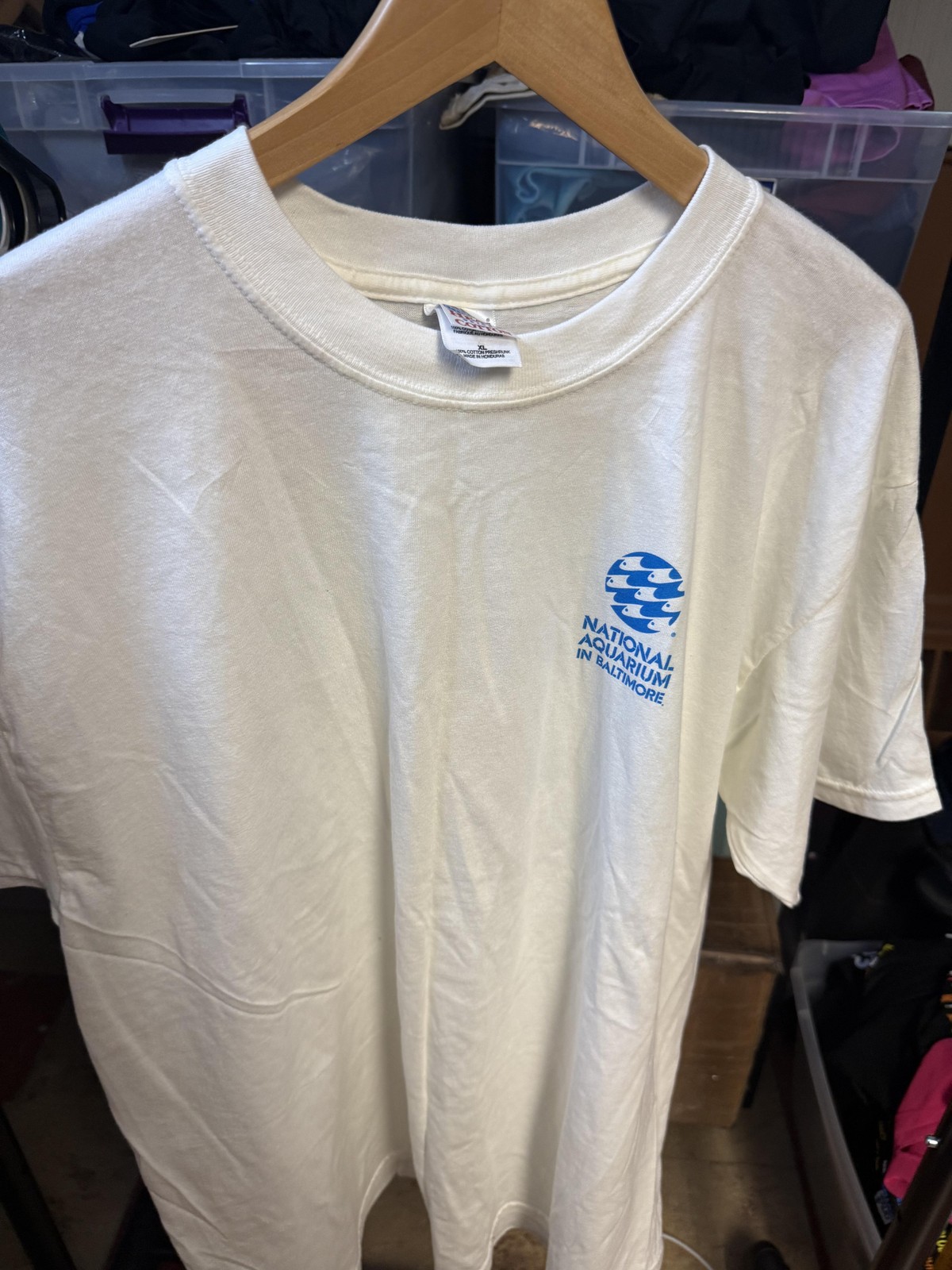 National Aquarium Baltimore Shirt Mens XL White Marine Wildlife Tee T-Shirt gallery