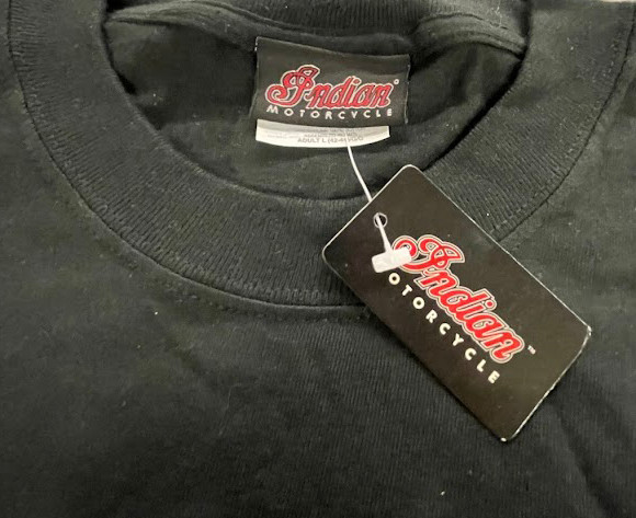 Vintage Indian Motorcycle T-Shirt, L/XL gallery