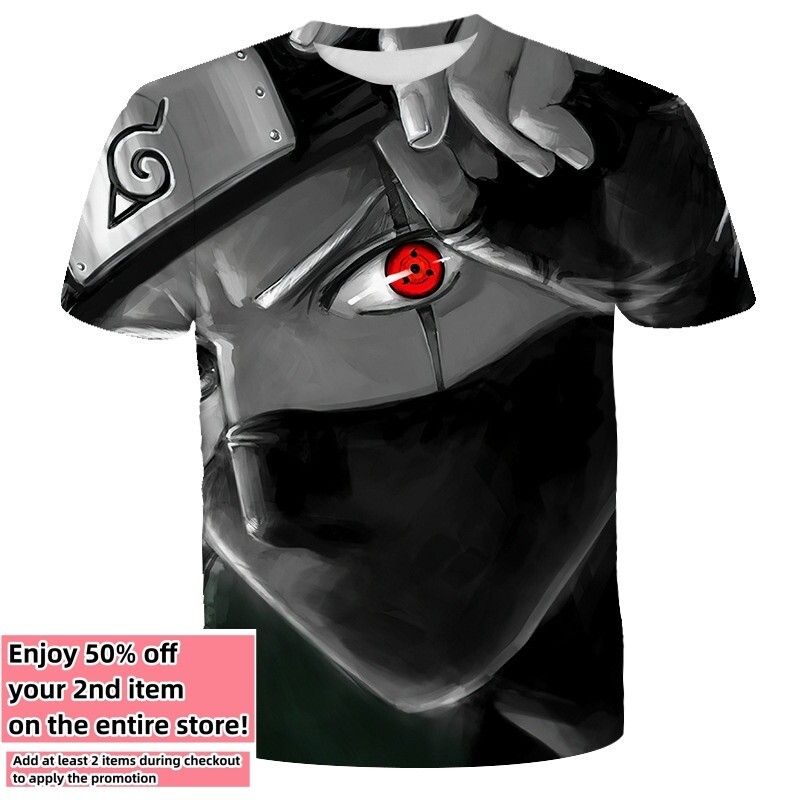 Anime Manga T-Shirt Cartoon Double-Sided Unisex Adult Size Large Medium Small gallery