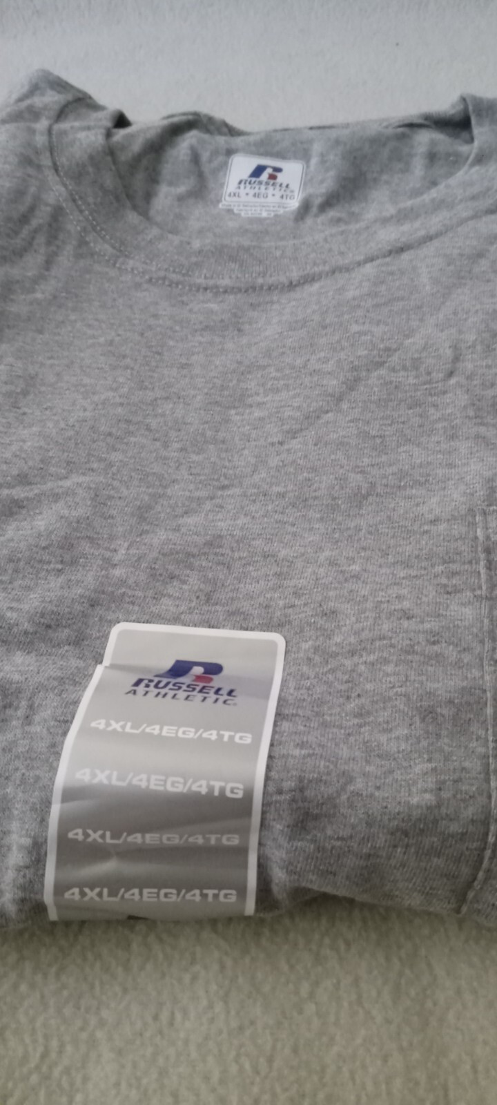 Russell Athletic pocket Tshirt various sizes colors xl-4xl new Wtags gallery
