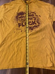 Salisbury State University Welcome To The Flock XL Yellow T-Shirt