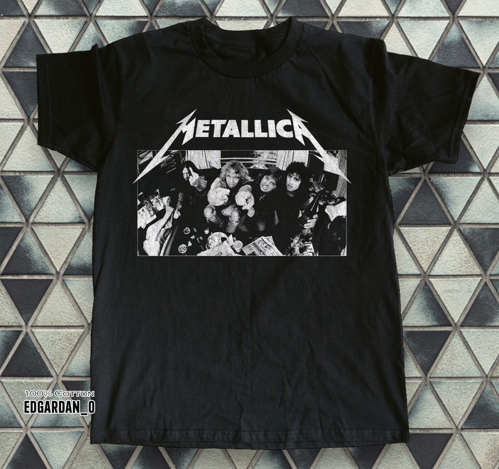 Metallica Band Heavy Metal Music Black Unisex T-shirt Size S-5XL gallery