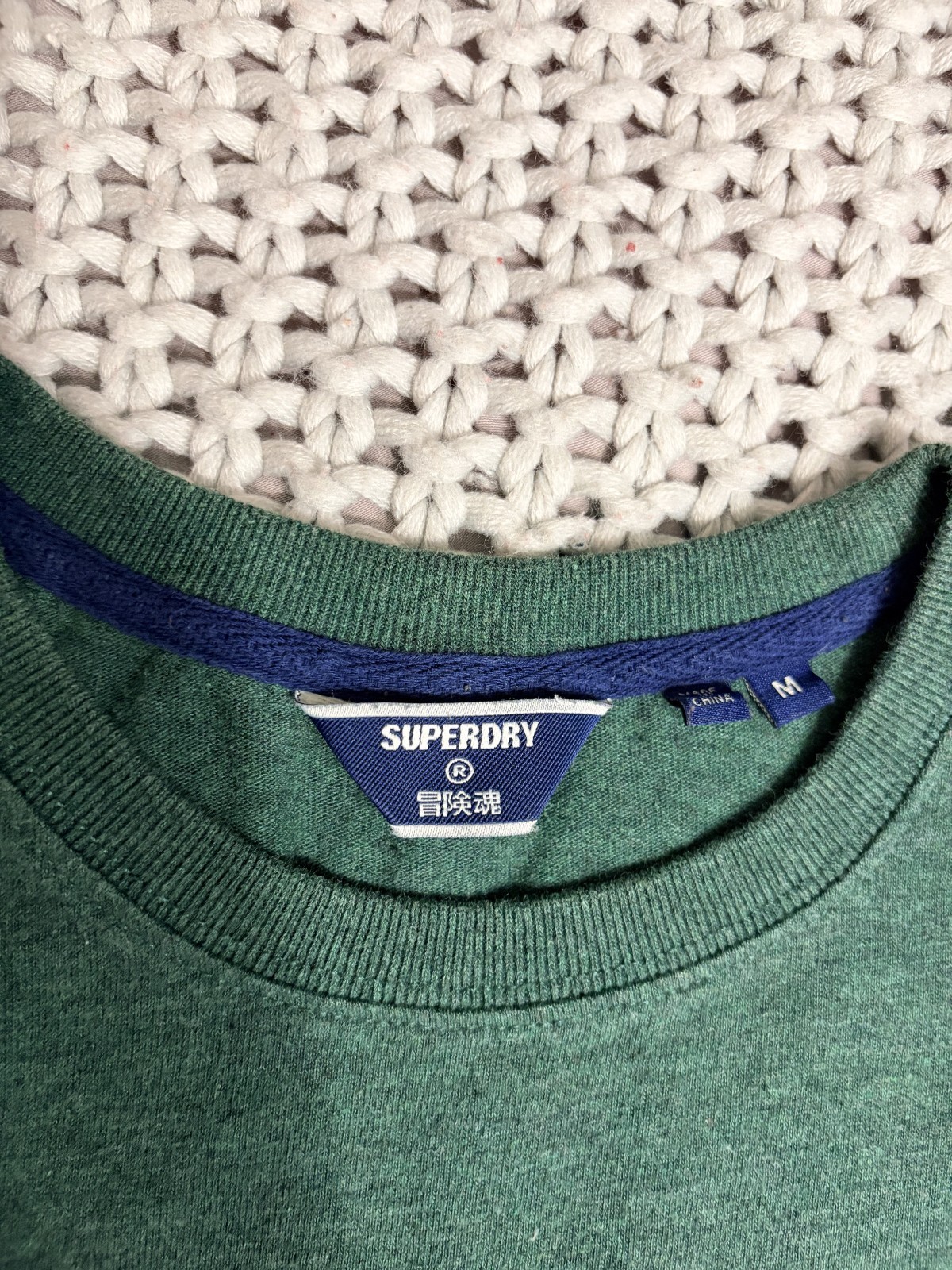 Superdry Baseball Embroidered Patch Graphic Men's M Tshirt Athletic Wear Premium gallery