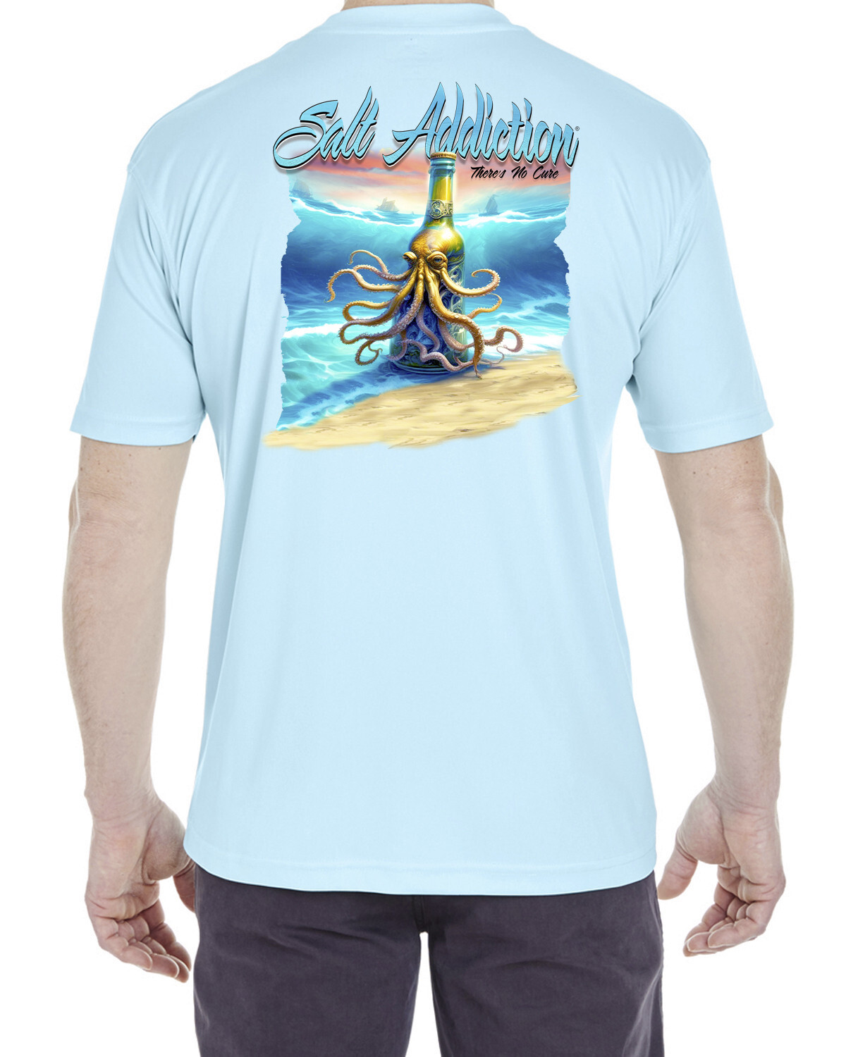 Salt Addiction t Shirt Short Sleeve MicroFiber Octopus 30