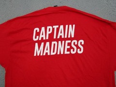 Captain Morgan Rum Spice it Up Wisconsin Double Sided Shirt Size XL Drinking