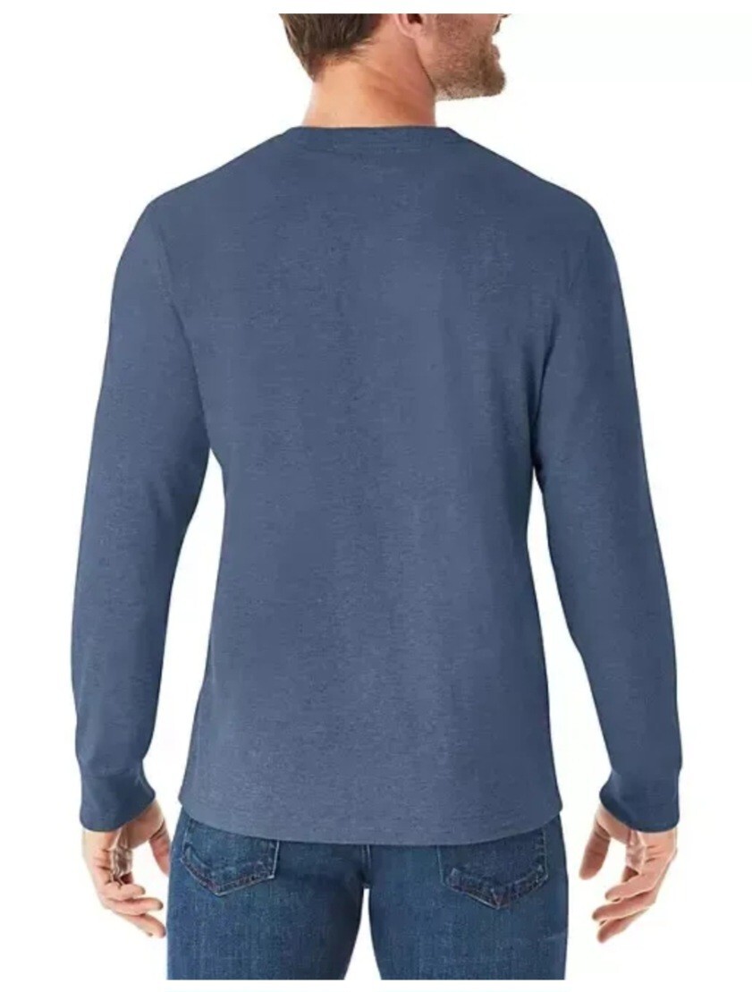 New Member's Mark Men's Essential Long Sleeve Crewneck Tee Size M gallery
