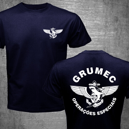 Brazilian Navy Combat Divers GRUMEC Special Forces T-shirt gallery
