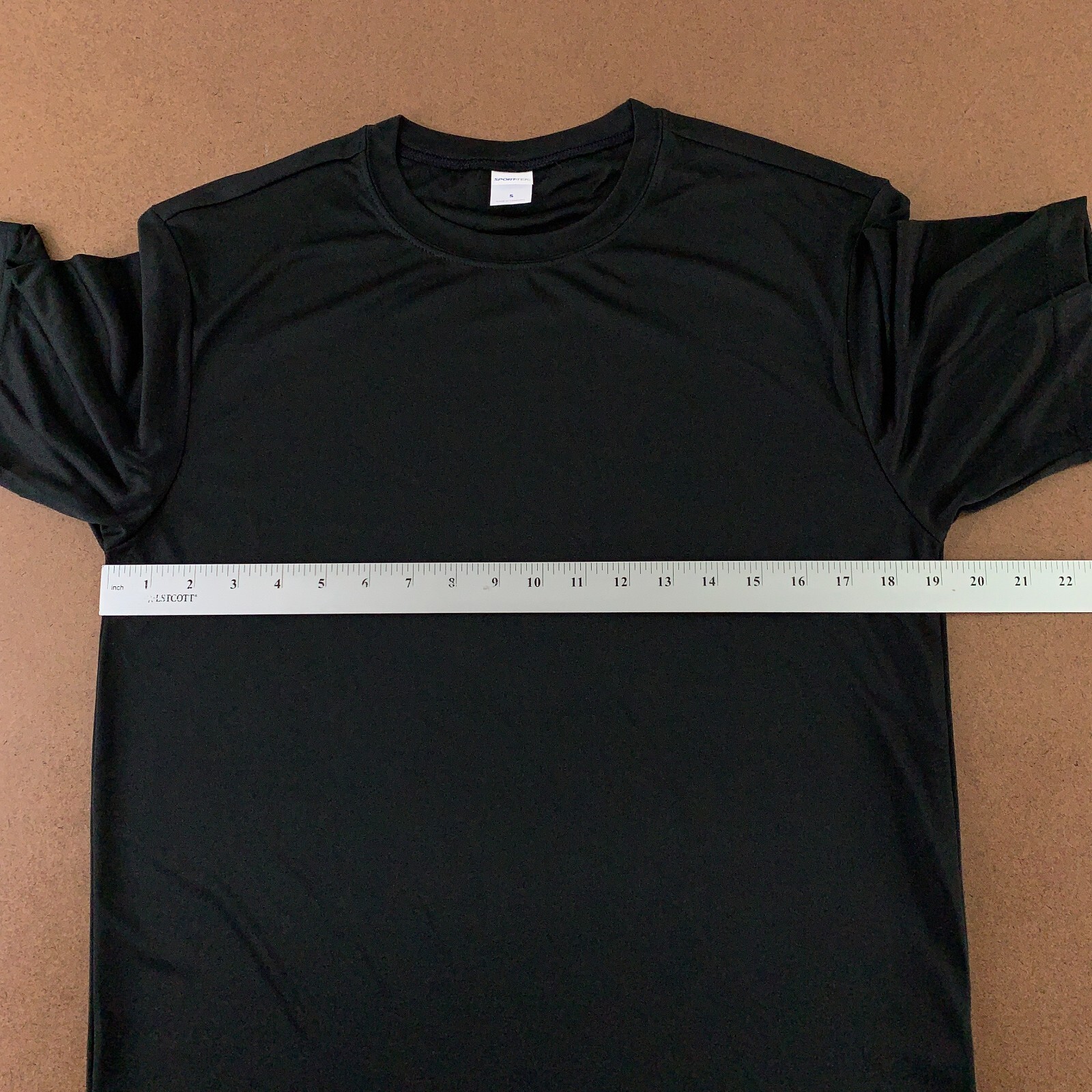 Sport-Tek Men's Size Small Black Short Sleeve PosiCharge Competitor Tee New gallery