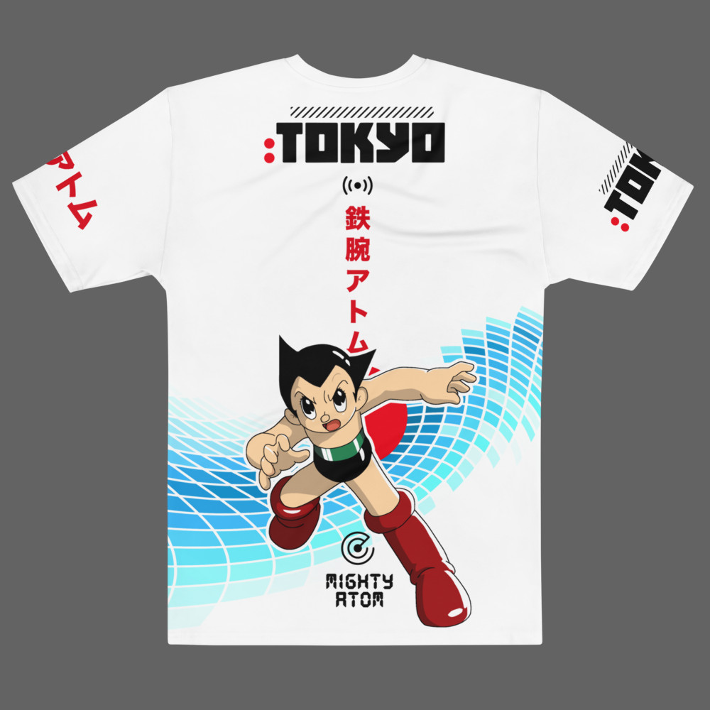 Astro Boy Tokyo All Over Print Men's Crew Neck T-Shirt All Sizes gallery