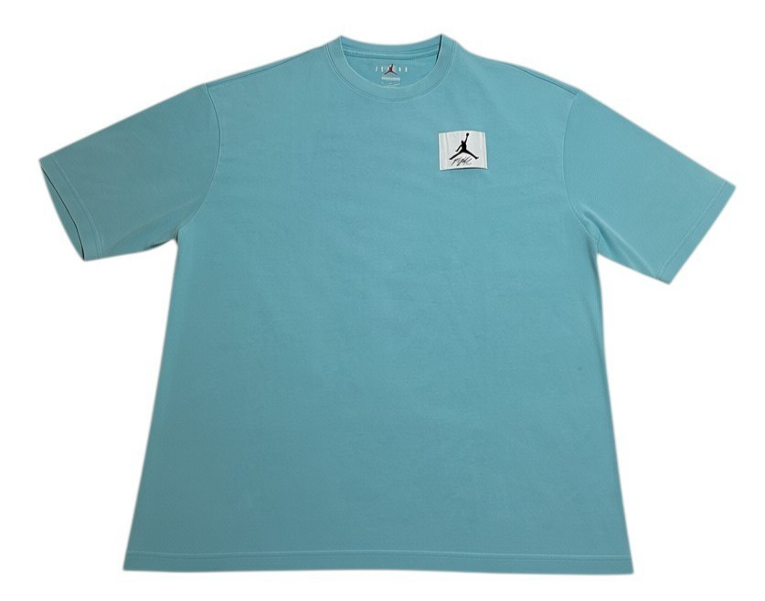 Nike Air Jordan Flight Oversized Fit T-Shirt Men’s Medium Aqua Blue Jumpman NEW