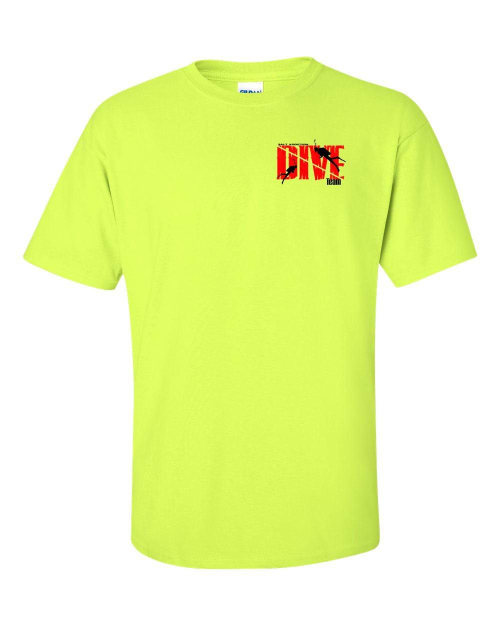 Salt Addiction scuba diving Short Sleeve T Shirt Ocean dive flag apparel gallery