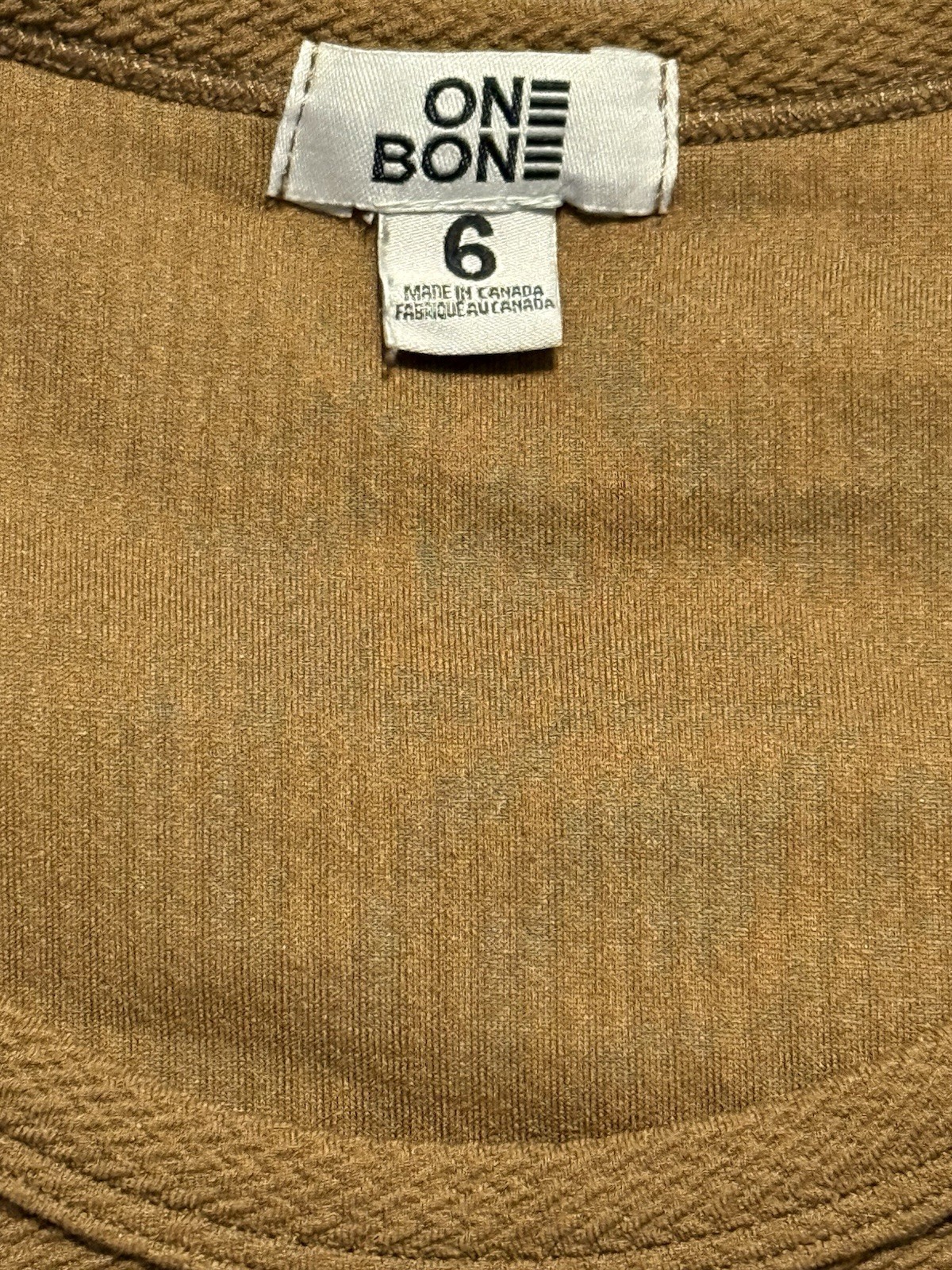 One Bone Bullet Men's 7XL Brown Short Sleeve Shirt, Wrinkle-Free, Waffle Tee gallery