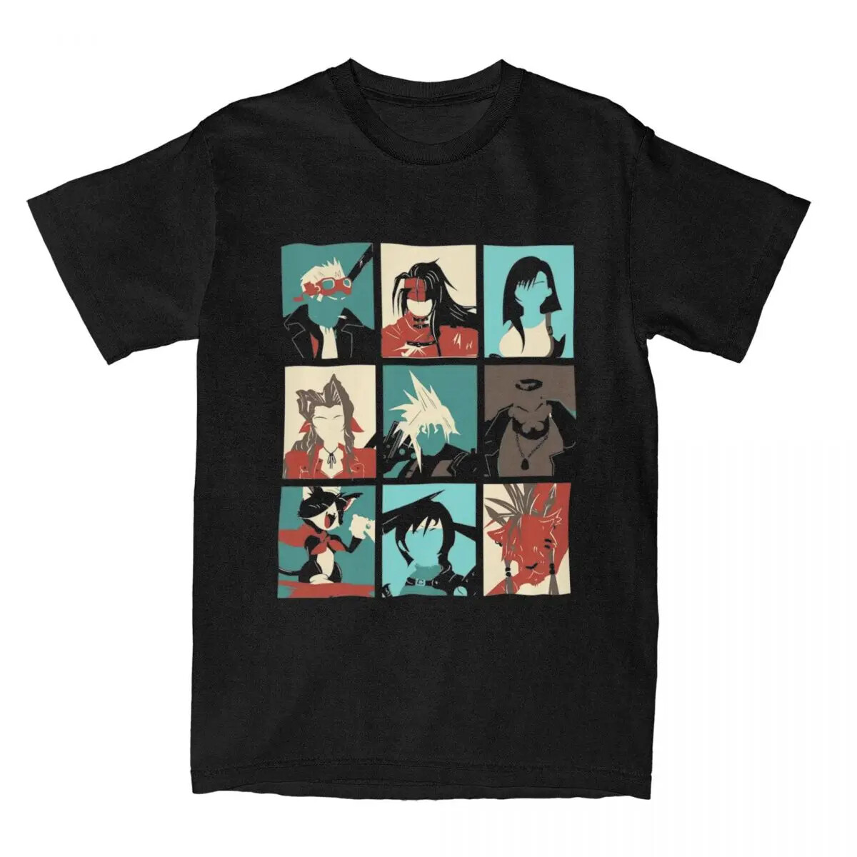 Final Fantasy Seven VII 7 Men Women's T Shirts GAME Stuff Novelty Tee Shirt T-Sh gallery